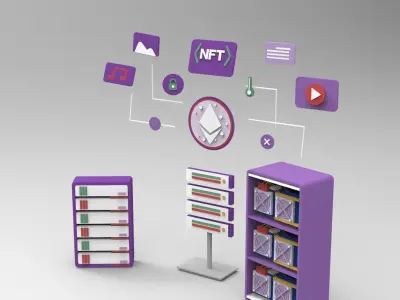 NFT 3D person Free low-poly 3D model