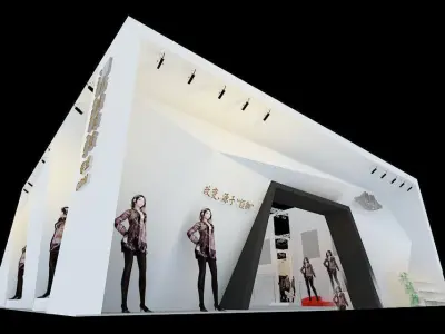 Exhibition - Area - 12X13-3DMAX2010-01 3D model