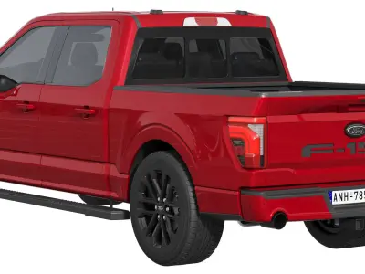 F-150 LARIAT 2024 3D model