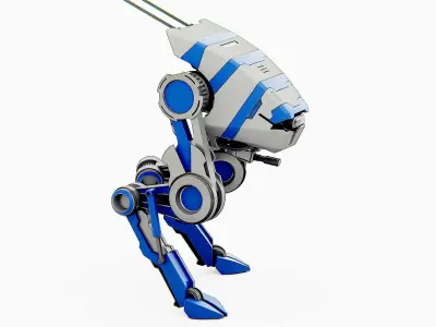 DINO ROBOT Rigged for Unreal Engine - Unity - MIXAMO  3D model