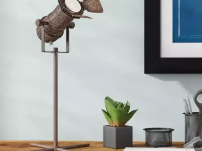 Carlie Table Light Lamp 3D model