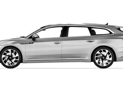 Volkswagen Arteon Shooting Brake 2021 3D model