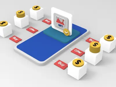 NFT Art 3D Model Free low-poly 3D model