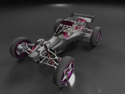 RC Car 3D model
