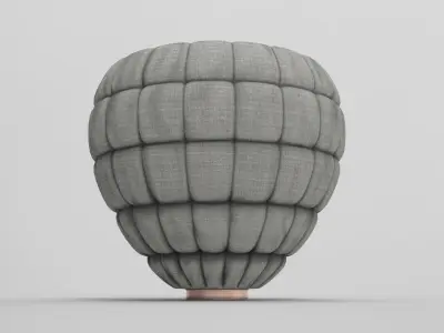 Hiz Vase Low-poly 3D model