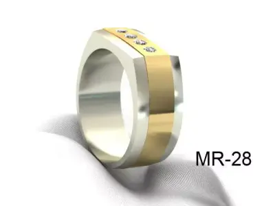  ring MR 28 3D print model