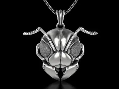 Ant Head Pendant 3D print model