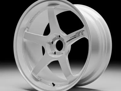 Advan GT Premium Rim 3D model