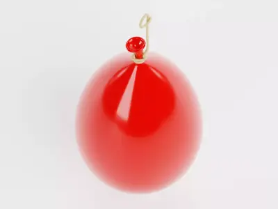 Water Balloon - Optimized for Blender Physics Simulations Low-poly 3D model