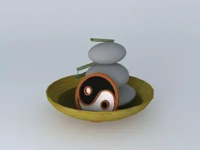 Oriental Source Free 3D model