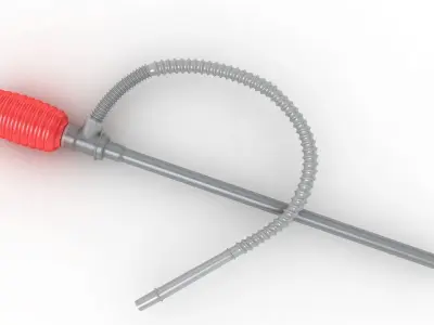 Manual Hand Siphon 3D model