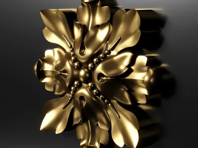 Rosette 05 3D model