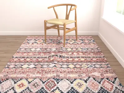 Rugs No 600 Low-poly 3D model