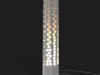  Anemoni Floor Lamp Free 3D model