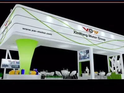 Exhibition - Area - 15X6-3DMAX2009-04 3D model