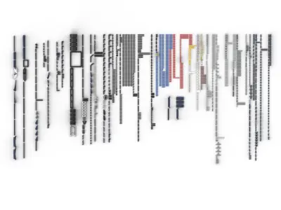 PixelBricks3D - LEGO 2022 Ford GT  3D print model