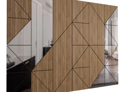 Wall Panel 10 3D model