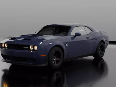 DODGE CHALLENGER DEMON 3D model