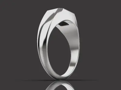 Men Rings 0095 3D print model