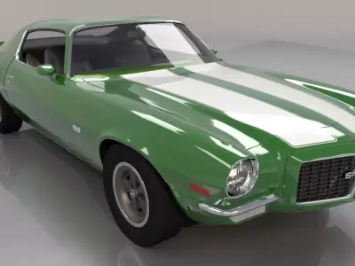 Chevrolet Camaro RS 1970 3D model