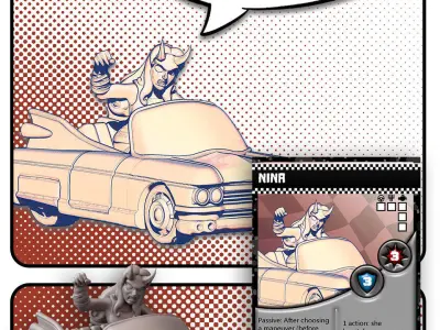 Nina TUSSLE FOR VICTORY 3D print model