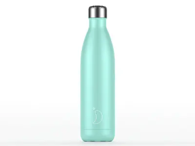 Chillys Reusable Thermos Bottle 750ml closed 3D model