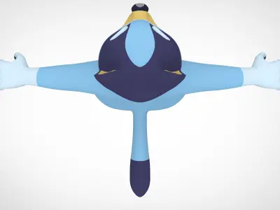 Bluey 3D model