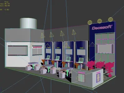 Exhibition - Area - 11X4-3DMAX2009-09 3D model
