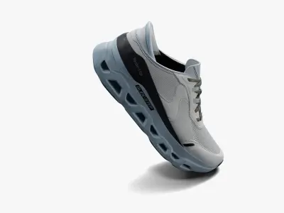 Realistic Shoes 3D Model Game-Ready  Low-poly 3D model