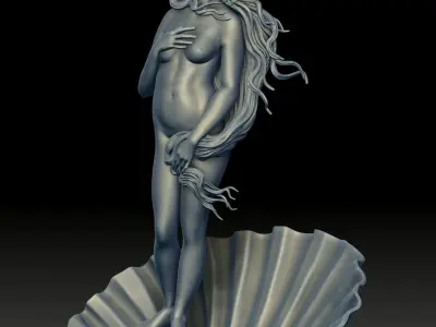 The birth of venus 3D print model