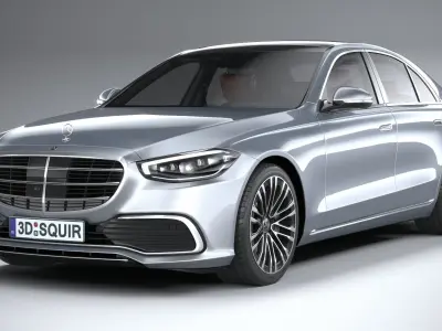 Mercedes-Benz S-Class 2021 3D model
