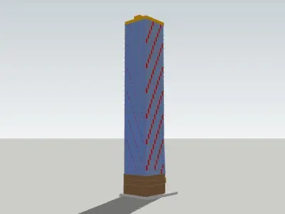 Highrise Mass 3D model