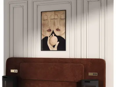 Headboard 5 3D model