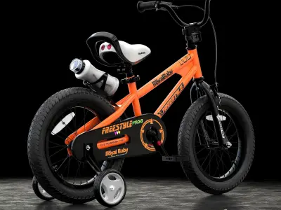 Royal Baby BMX Junior Bike 3D model