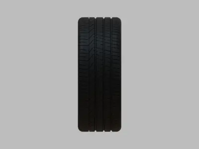Miniature Enkei T6R Rim and Tire - 3D Print - No Textures 3D print model