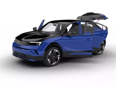 Opel Mokka 2025 HQ 3d model 3D model