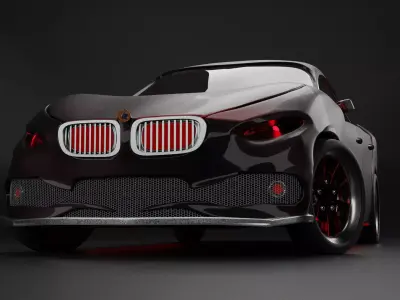 Blender Car 3D model