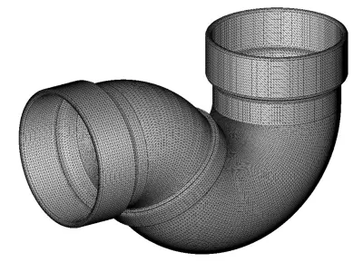 Pipe Fitting P Trap 3D print model