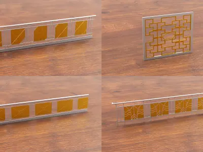 Building Facade Collection 22 pieces 3D model Low-poly 3D model