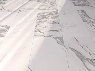 Marble Floor Eternal White Complete Set Texture