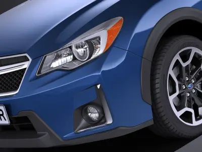 Subaru Crosstrek 2018 3D model
