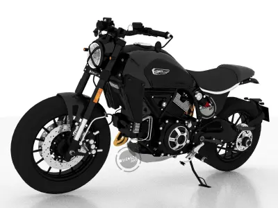 Ducati Scrambler Next Gen 3D model