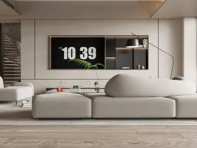 Living room 57 3D model