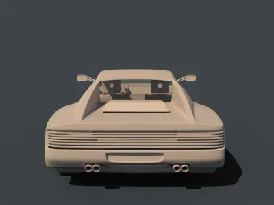 Classic Car 3D 3D model