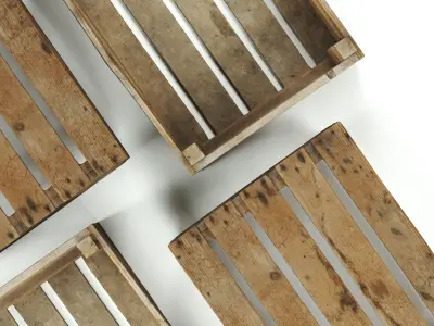 POLYPASTA - Wooden Box 02 3D model