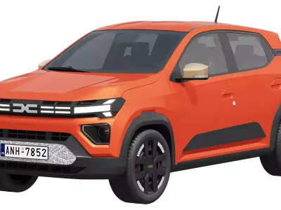 Dacia Spring 2025 3D model