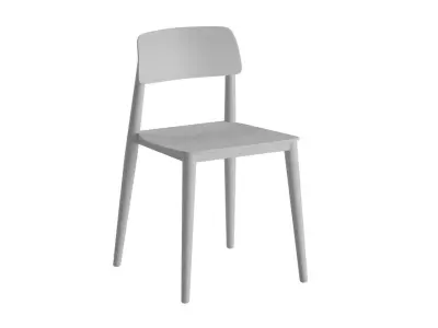 Redoak Black Chair 3D model