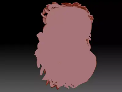 Forest Face 3D print model