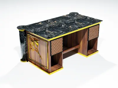 Matting Desk 3D model