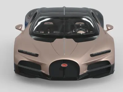 Bugatti Tourbillion  3D model